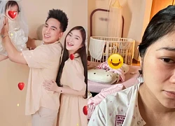 Thanh Trúc khóc hết nước mắt sinh con cho Châu Khải Phong, nghi bị chồng bỏ bê?