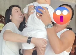 Quang Hai's wife 'raided' to record a video of her father-in-law, the attitude of parents attracted attention