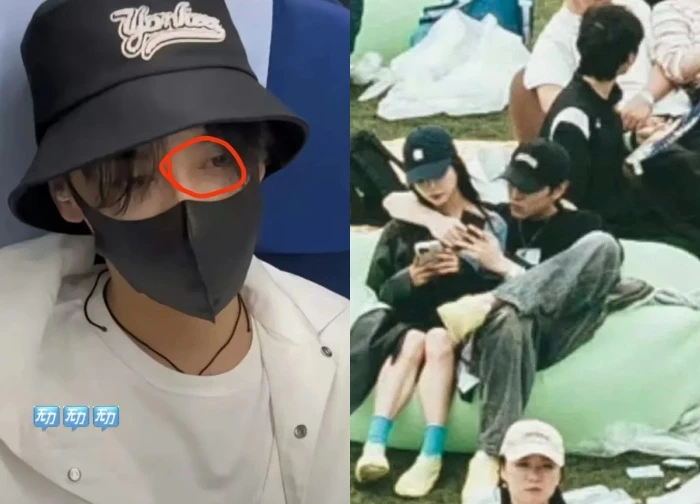 Dien Hu Ninh "Naughty Love" was scrutinized for having a girlfriend, revealing a photo of pressure crying on the plane