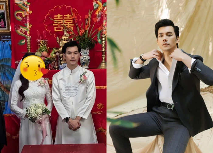 Nhan Phuc Vinh suddenly "got on the flower car"? The truth behind the series of wedding photos that caused a storm on the internet