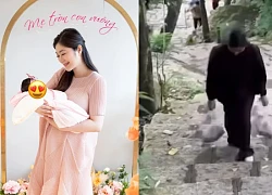 Thanh Trúc "bật khóc" quỳ gối xin con giữa đền thiên, Khiến CĐM thương xót