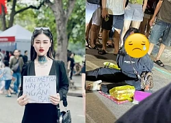 Clip một cô gái "bị bế" vì náo loạn ở Vinh, nghi ngáo đá, hóa ra là Ngân Baby