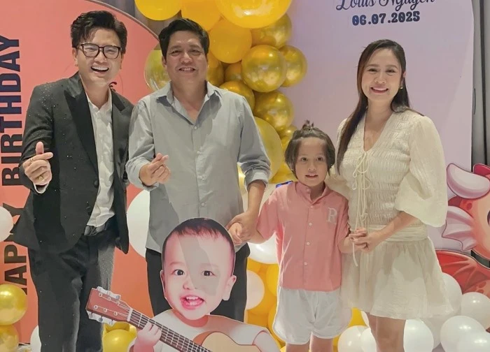 Con trai bị tăng động giảm chú ý, vợ chồng Đức Thịnh - Thanh Thuỷ gác lại mọi công việc để chăm con