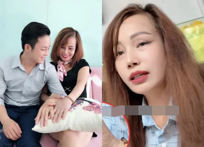Young husband 36 years younger than bride Thu Sao asked for divorce, was harshly spoken to by wife?