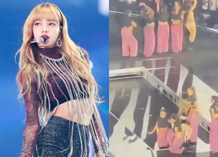 Lisa (BLACKPINK) suýt "rơi tự do" từ sân khấu hàng chục mét, YG vô trách nhiệm
