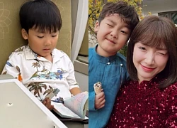 Con trai Hòa Minzy thay đổi chóng mặt, như thành người khác, mẹ phán câu sốc