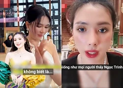 Ngân Collagen bị Ngọc Trinh vỗ mặt, đối phương trả lời một câu quá thâm thuý