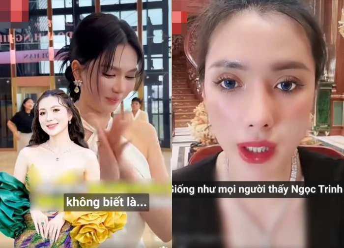 Ngan Collagen was slapped in the face by Ngoc Trinh, the other side answered with a very profound sentence