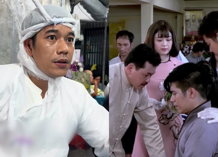 Funeral of NS Cong Tai was disrupted: Son was scolded, Ms. Phuong Hang was involved