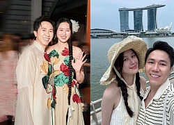 Diễn viên Anh Đức bế vợ "cực phẩm" du lịch trời Âu, visual "gây sốt"!
