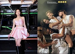Jisoo (BLACKPINK) approaches male dancer at concert, choreography makes fans "hot"