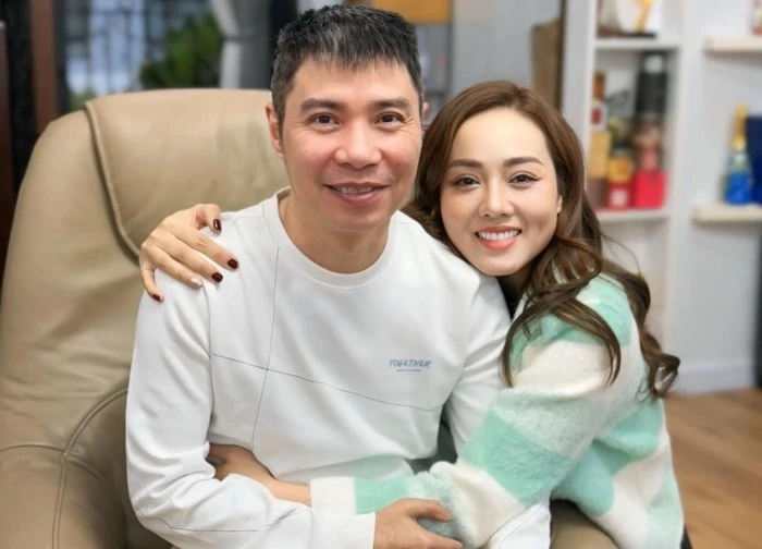 Gây tranh cãi vì xưng hô trống không với chồng, bà xã Công Lý nói gì?