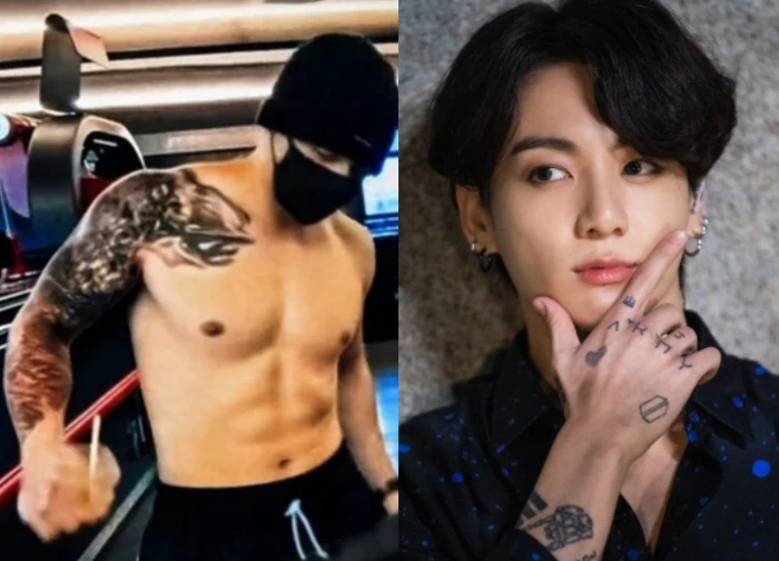 Jungkook "lộ diện" xăm kín người, fan sốc! Anh của ngày xưa đâu?