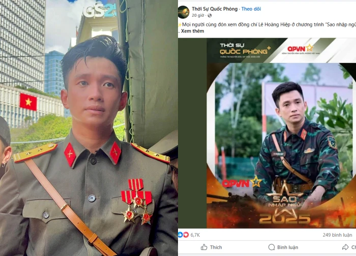 Le Hoang Hiep revealed the appearance of the Enlisted Star, 2 male gods of Vbiz are 'invisible', fans ask 1 thing?