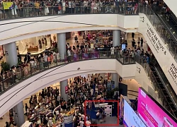 Người đàn ông rơi từ tầng cao siêu thị Aeon Mall Long Biên ở Hà Nội