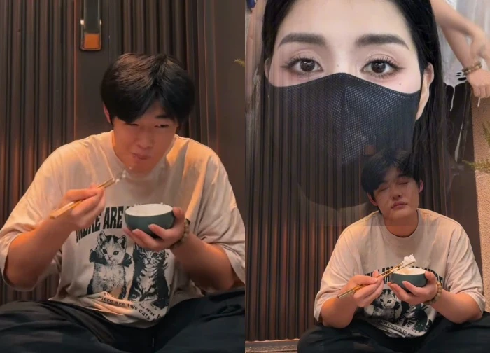 Disturbing clip of Dich Duong being kicked out of the house by his father, crying while eating and missing Hang Duc