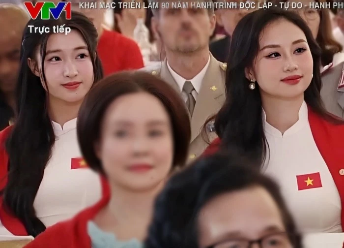 Á hậu Phương Nhi hiếm hoi lộ diện trên truyền hình, clip 3 giây gây sốt