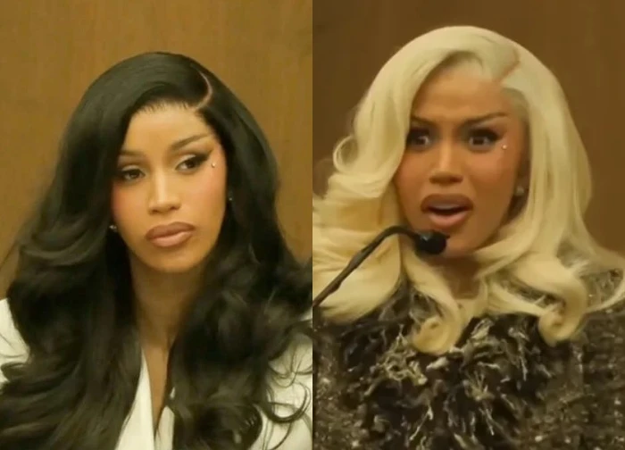 Cardi B appeared in court because of a lawsuit from a female security guard, answering questions like "rap", netizens laughed