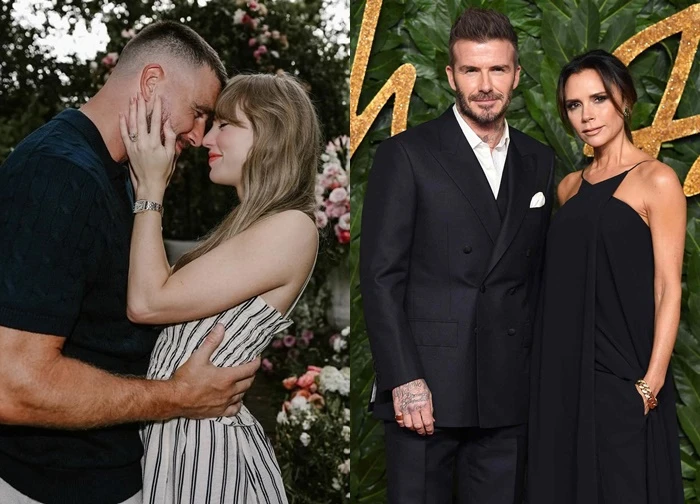 Đế chế Beckham sẽ bị vợ chồng nhà Taylor Swift "truất ngôi" số 1 showbiz?