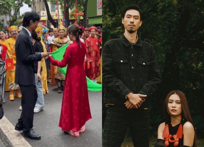 Hoang Thuy Linh said one sentence and Den Vau obeyed immediately, netizens were jealous.