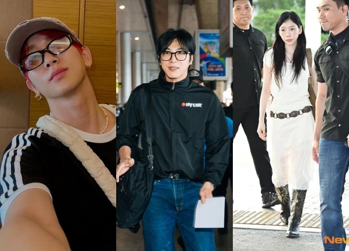 Taeyeon, Red Velvet landed in Vietnam, Yunho (DBSK) and Key (SHINee) shocked the visuals