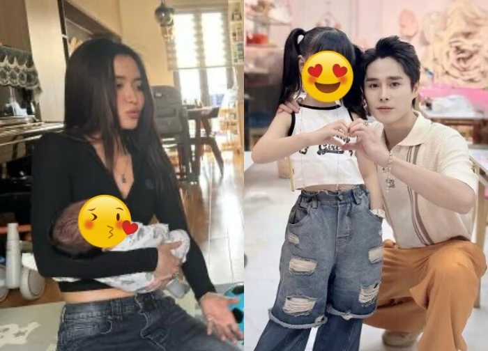 Tang Duy Tan shows off his daughter, causing a stir at the parade, Bich Phuong is not ready to be a mother