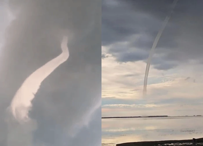 China: 'Giant straw' pierces from the sky to the ground, revealing a chilling secret!