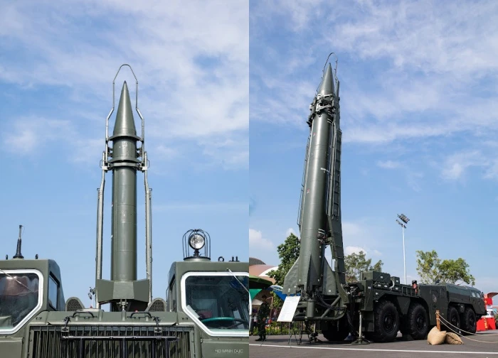 Scud-B ballistic missile causes a stir at the September 2nd military parade: Over 34 tons, maximum range 300km