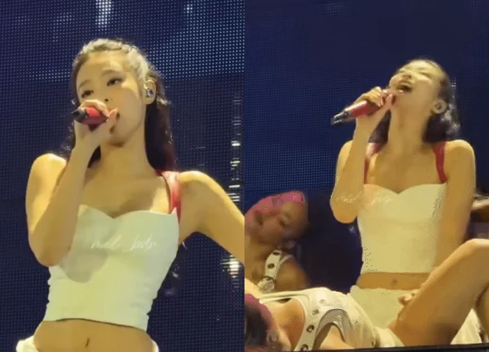 Jennie 'gỡ' lại hình ảnh đẹp mơ màng, làm 1 hành động lạ giữa sân khấu, fan sốc
