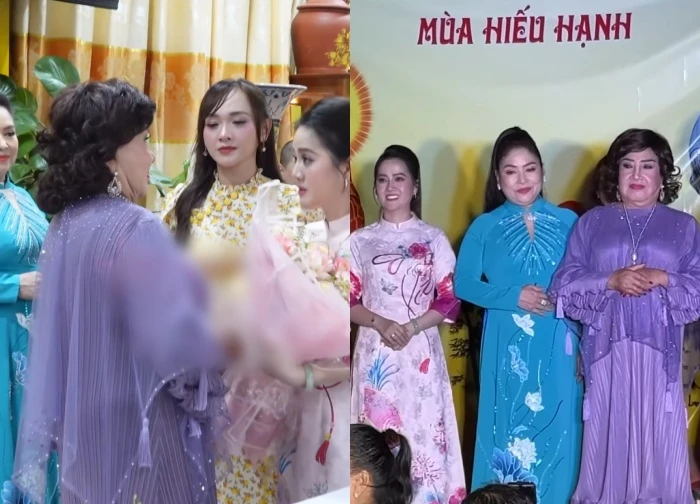 People's Artist Le Thuy was dragged into the noise of Vu Linh's house, fans defended, Hong Loan apologized