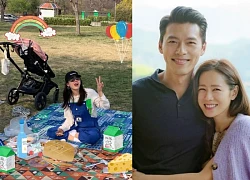Son Ye Jin-Hyun Bin khiến mạng xã hội "nổ tung", khoảnh khắc chăm con lạ đời