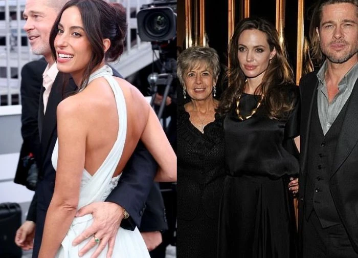 Bạn gái Brad Pitt thay Angelina Jolie 'ghi điểm', ỉ ôi ở lễ tang mẹ chồng 'hụt'?