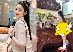 Chu Thanh Huyền làm chuyện tâm linh tại nhà, CĐM phản ứng sốc chia phe tranh cãi