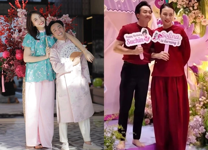 Chi tiết chứng tỏ Đàm Thu Trang cực kỳ tinh tế khi đứng cạnh chồng đại gia