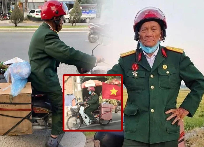 Cựu chiến binh Trần Văn Thanh U80 đạp xe vượt 300km dự lễ 2/9, nghe mà "choáng"