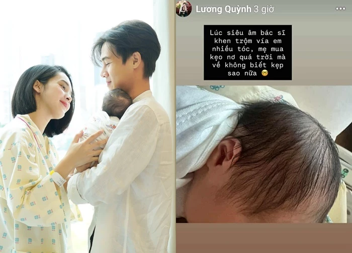 Quỳnh Lương than thở về ngoại hình của con gái mới chào đời, chuyện gì đây?