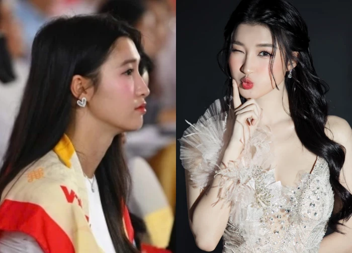 Á hậu Phương Nhi tái xuất sự kiện Quốc Gia, xách túi 'nửa tỷ', biểu cảm cứng đơ