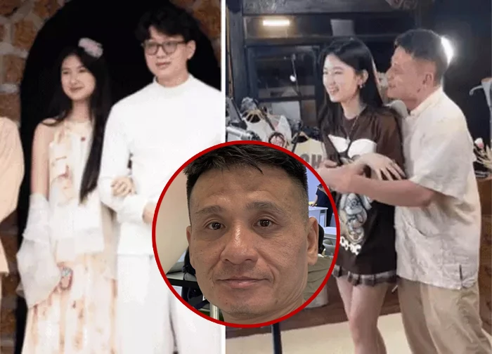Nang Mo's father has strange behavior, netizens are worried about his daughter's safety