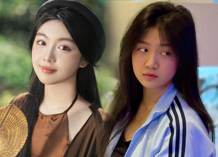 Manh Truong's daughter successfully entered puberty: Future beauty queen, "crushing" Cinderella?