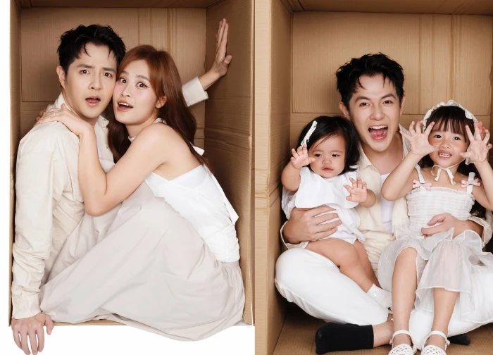 Đông Nhi - Ông Cao Thắng "đốn tim" CĐM với khoảnh khắc cực yêu 2 ái nữ, gây sốt