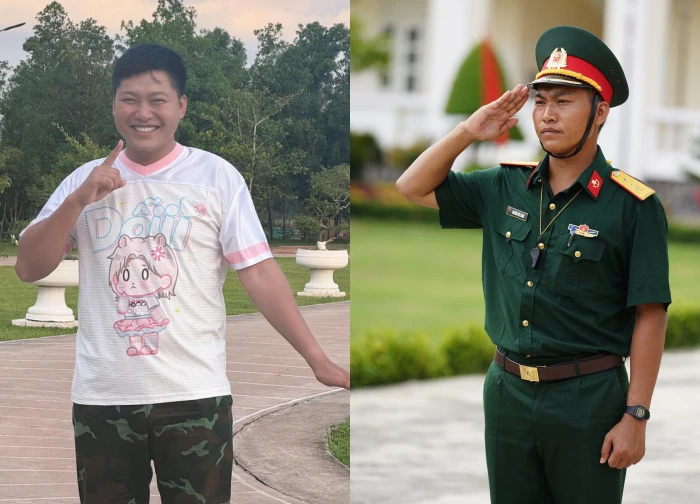 Mũi trưởng Long: Chiến sĩ được 'đẩy thuyền' với Hậu Hoàng, tăng cân vẫn gây sốt!