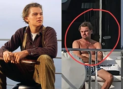 Siêu sao "Titanic" Leonardo DiCaprio lộ nhan sắc "tàn tạ", biểu cảm sốc tình trẻ