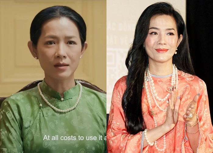 'Bóng hồng' hiếm hoi trên bàn đàm phán trong phim 'Mưa đỏ' là ai?