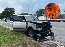 7-seat car caught fire in high-tech zone, driver revealed shocking, chilling news