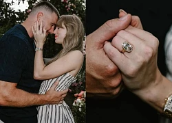 Taylor Swift chính thức thành 'vợ người ta', cận cảnh nhẫn cầu hôn 'đau mắt'