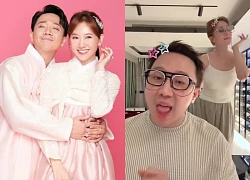 Tran Thanh was exposed by Hari Won for being mean in the middle of the night, hitting up fans with a strange action!