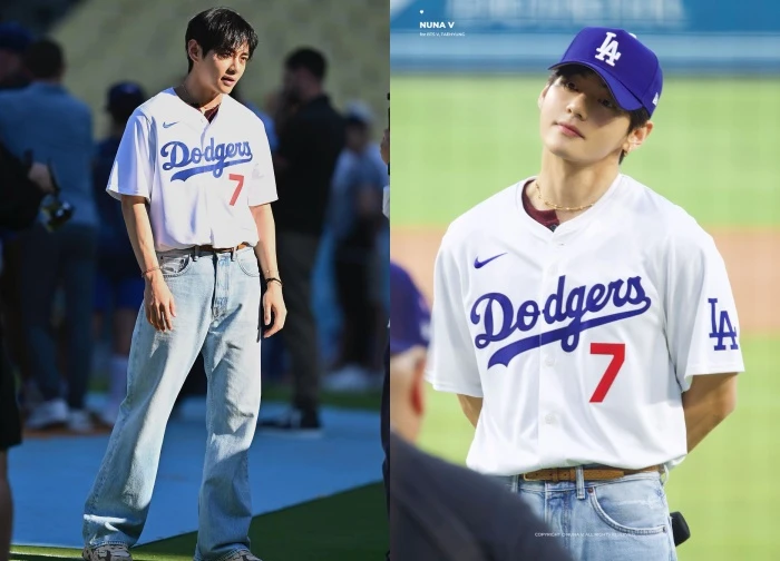 V (BTS) went out to play soccer, showing off his super manly figure and "crazy" charisma!