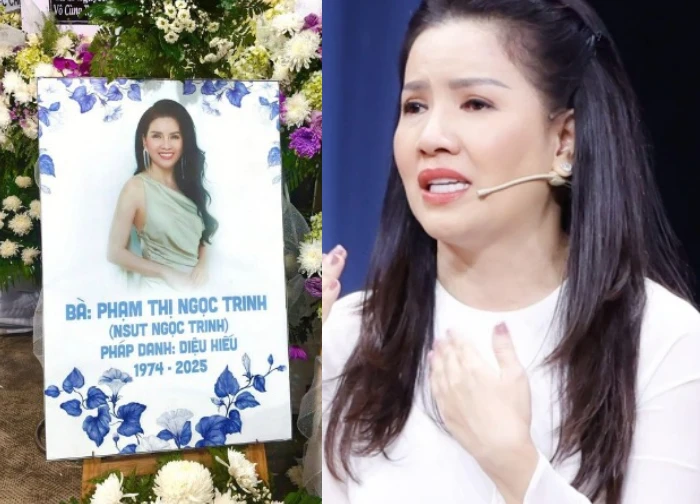 Colleagues reveal Ngoc Trinh's unfinished wish, the last image is regrettable