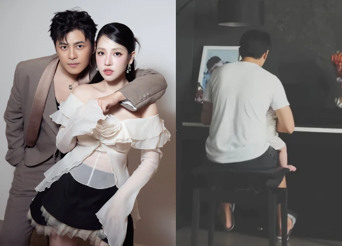 Gin Tuan Kiet - Puka reveals the moment with her child, a lovely moment, fans "lose their hearts"