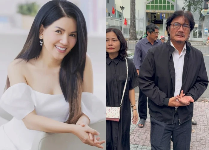 Artist Cong Ninh sobbed at Ngoc Trinh's funeral, regretting 1 "sad" thing